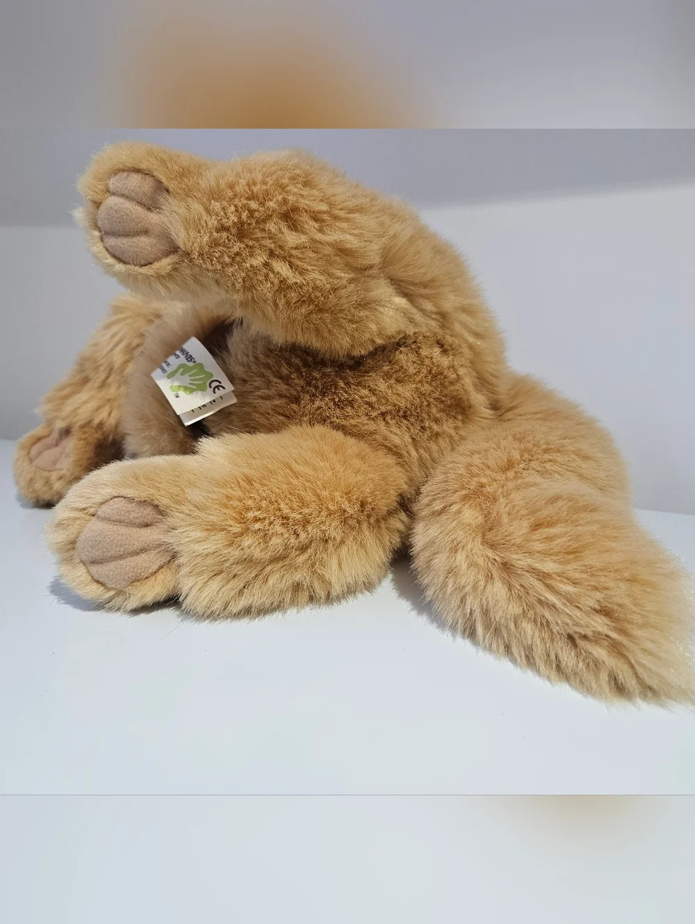 Folkmanis Full Puppet Golden Retriever Puppy 17" - Picture 10 of 14